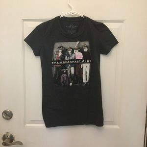 Gray Breakfast Club Graphic Tee